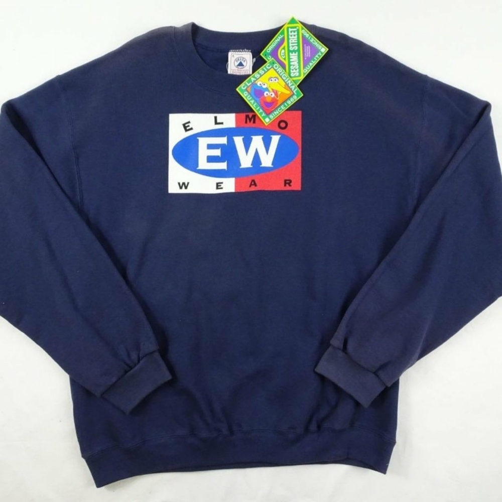 NWT vintage 90s Sesame St Elmo crewneck - Picture 3 of 4